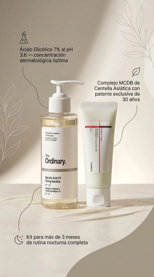 Kit piel rugosa y poros abiertos
