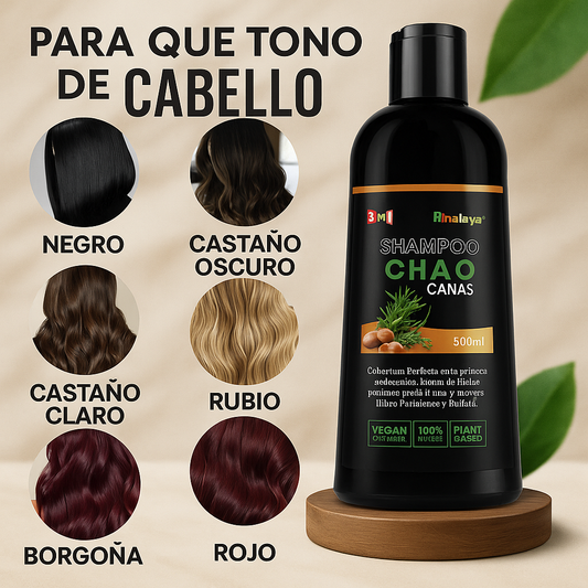 SHAMPOO CHAO CANAS +TRATAMIENTO